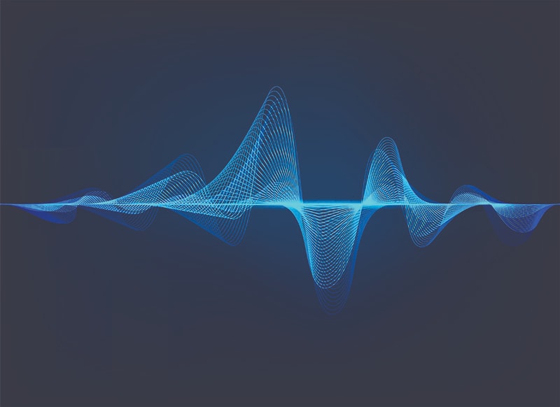 sound wave pattern element