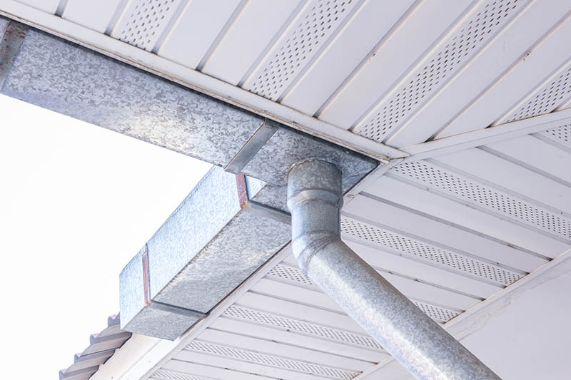 Steel gutters
