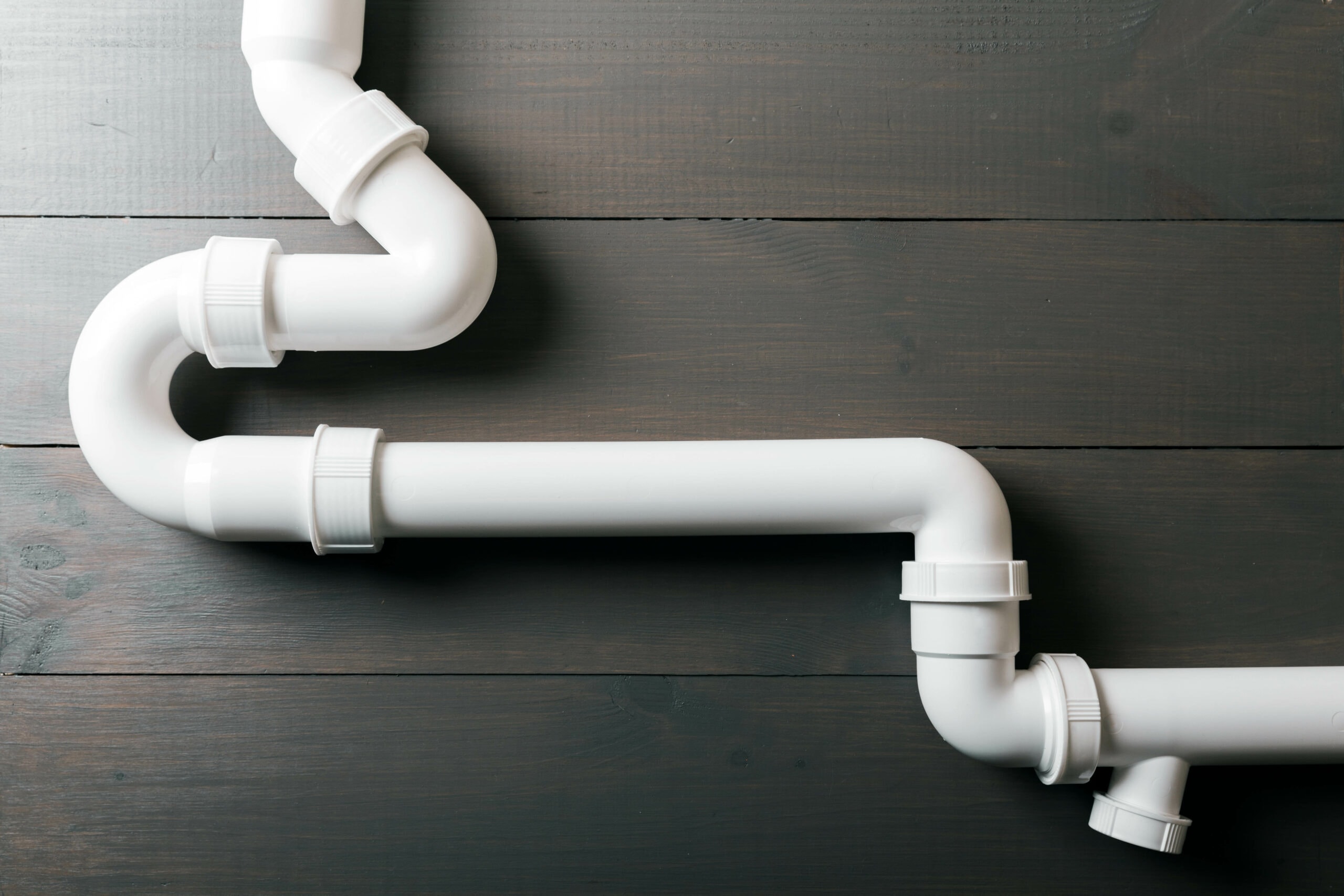 white plastic pvc