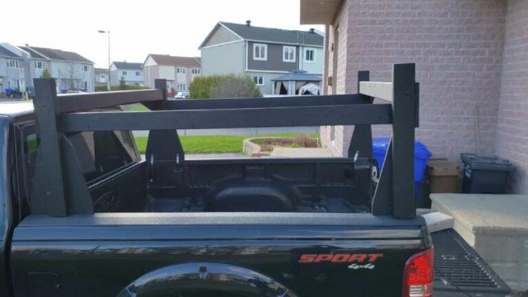 5 DIY Truck Ladder Racks You Can Build Today (With Pictures) | Home Grail