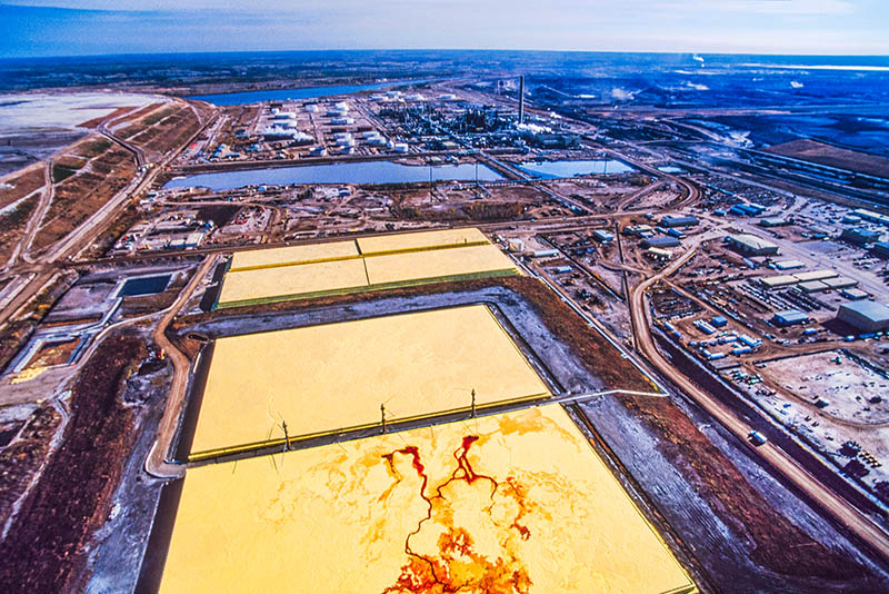 Aerial image of Alberta Tar Sands, Alberta