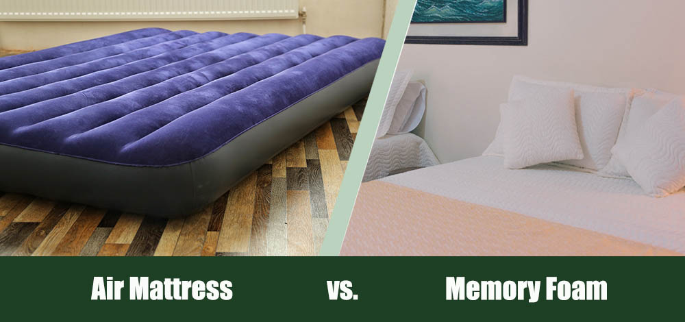 Air Mattress vs Memory Foam