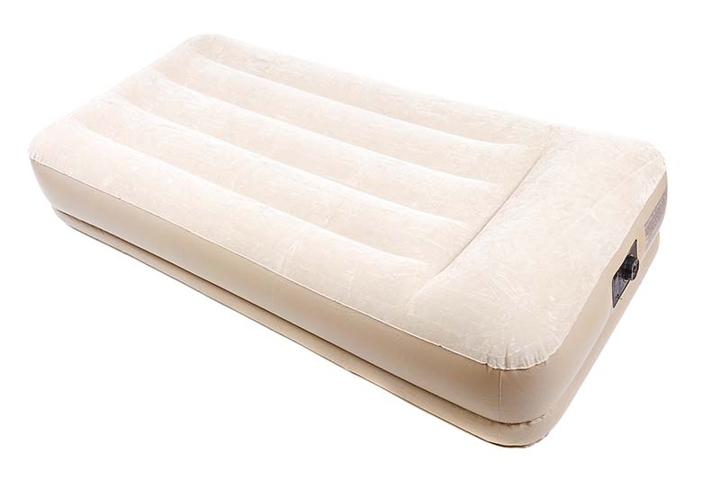 Air mattress with electric pump for rest and sleep