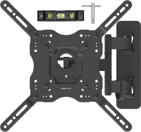 Amazon Basics Full Motion Articulating TV Monitor Wall Mount
