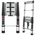Augtarlion Aluminum Telescoping Extension Ladder