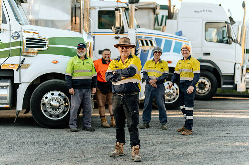 Australian truck drivers