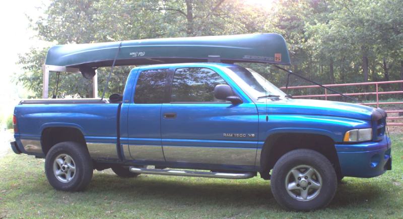 Build Your Own Low Cost Pickup Truck Canoe Rack