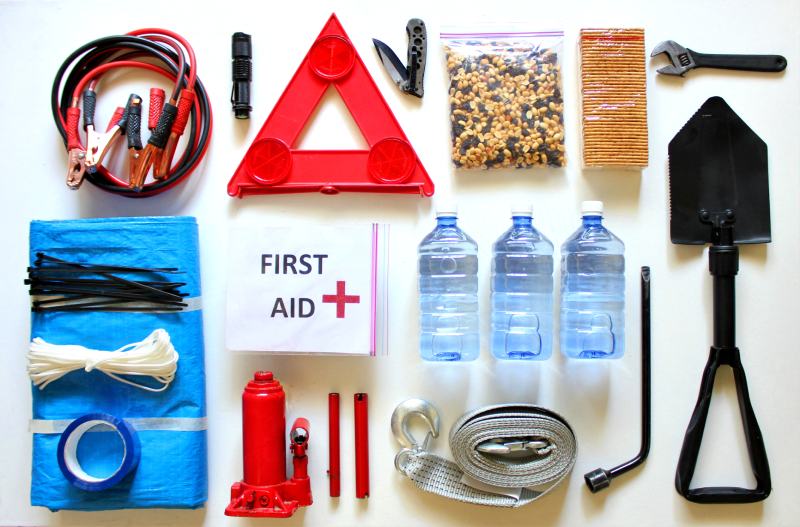 Car Emergency Kit useful during a car breakdown or emergency