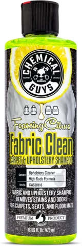 Chemical Guys CWS20316 Foaming Citrus Fabric Clean Carpet & Upholstery Cleaner