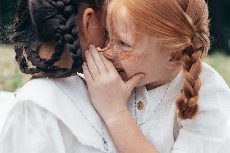 Children whispering