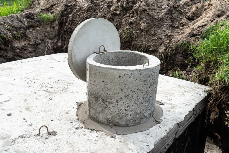 Concrete septic tank