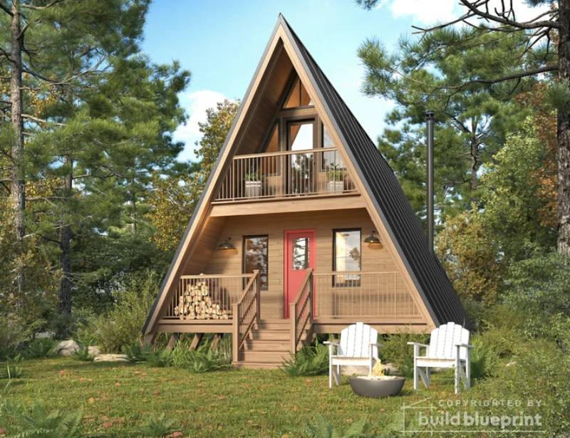 DIY A-Frame Cabin