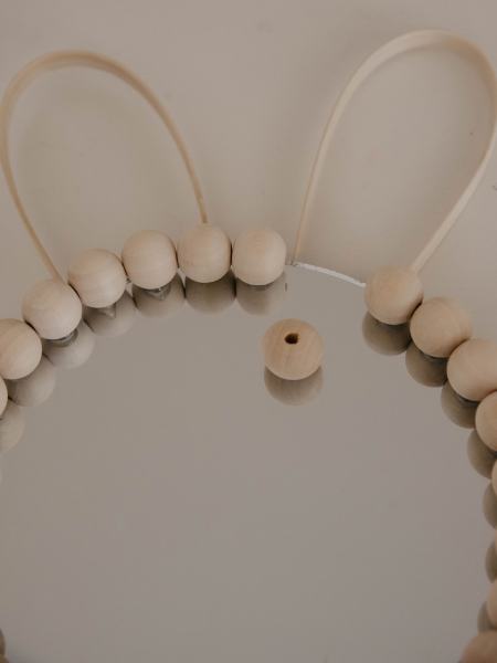 DIY Beaded Sunburst Mirror