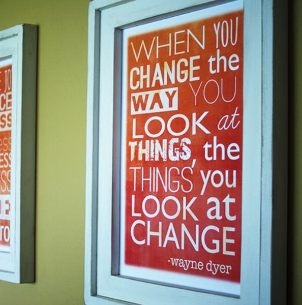 DIY Easy Barnwood Frame and Free Printables