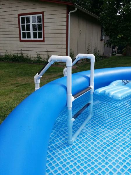 DIY PVC Pool Ladder Plans