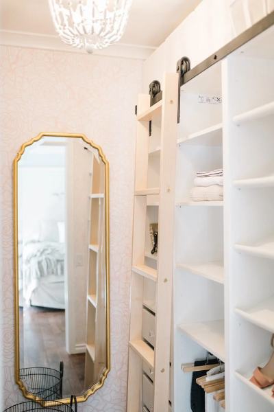 DIY Rolling Library Ladder Tutorial