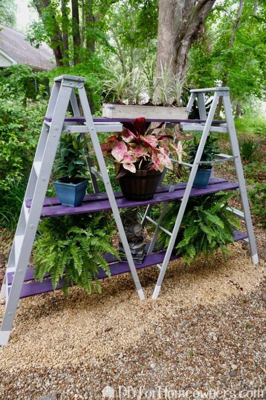 DIY a-frame folding plant stana-frame folding plant stand