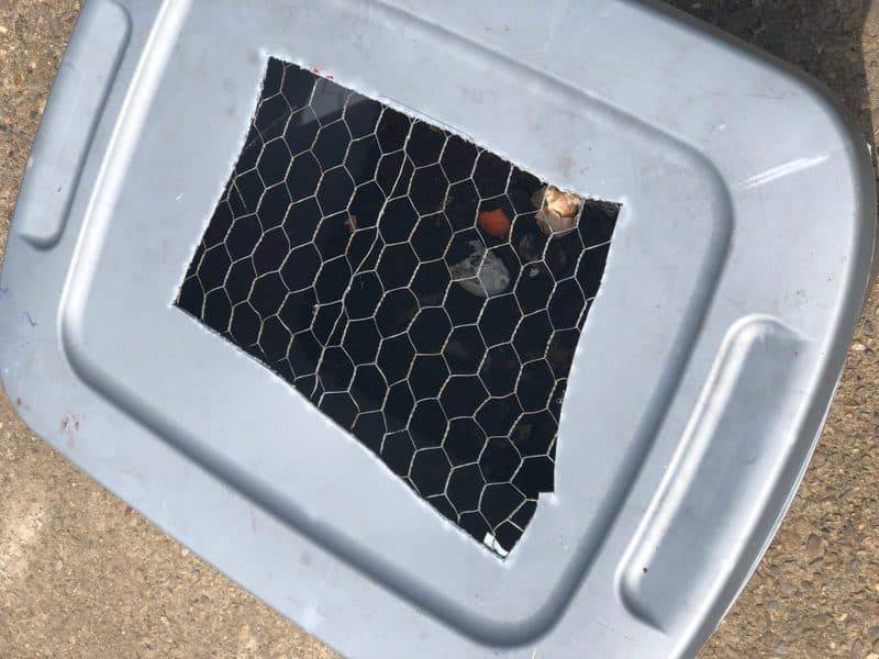 DIY compost bin