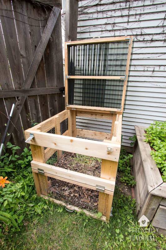 DIY compost bin