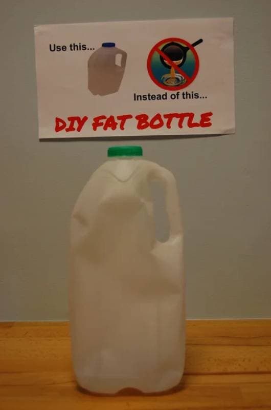 DIY fat trap