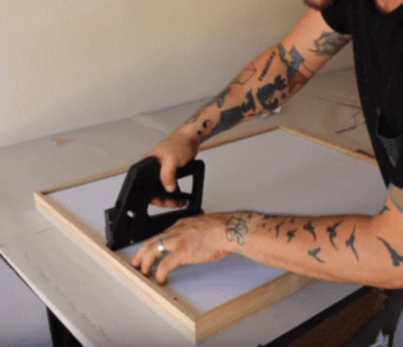 DIY shadowbox frame