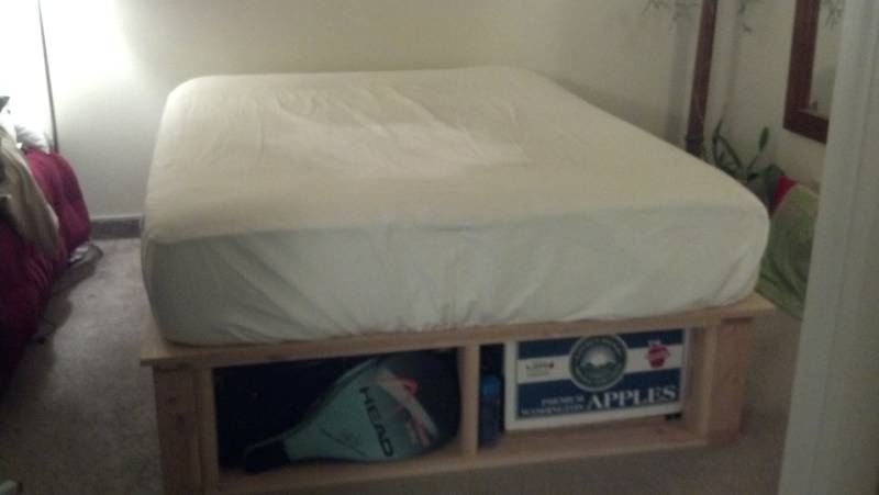 DIY under bed storage