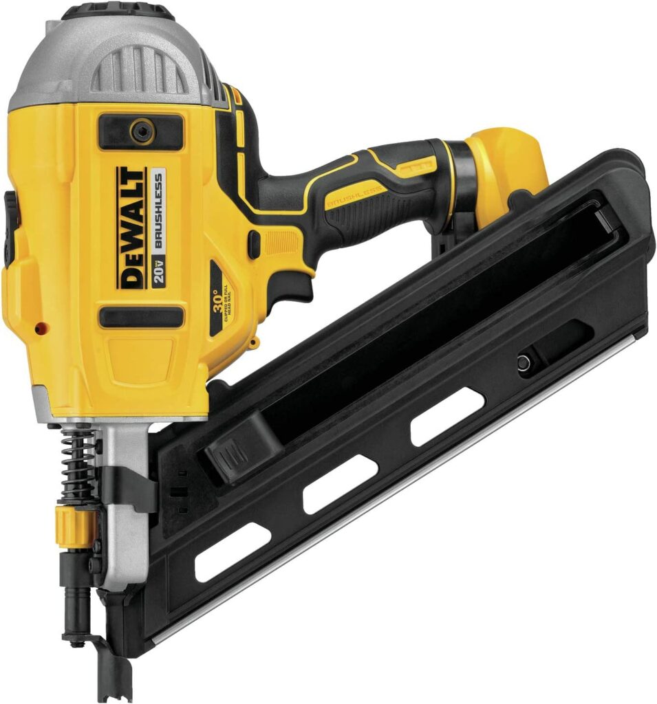 DeWalt 20-Volt MAX XR 21-Degree Cordless Framing Nailer