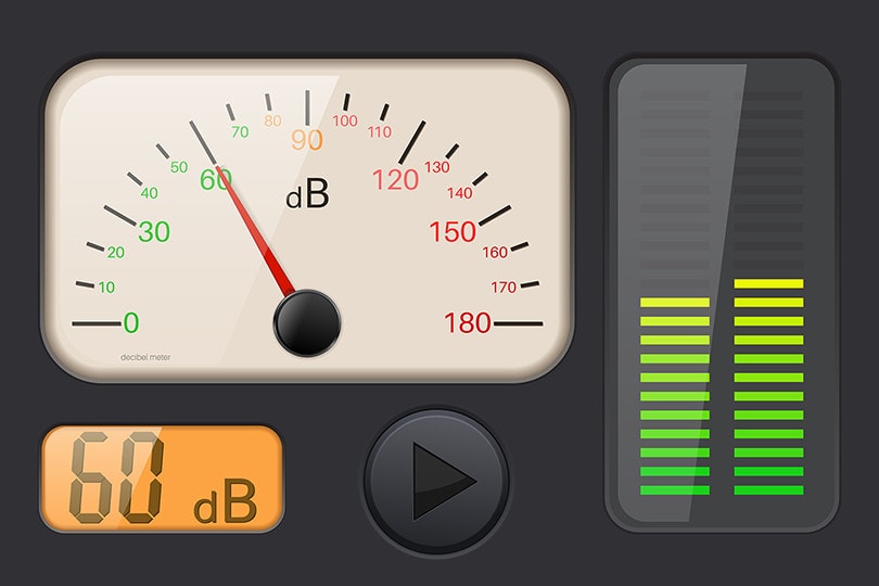 Decibel gauge