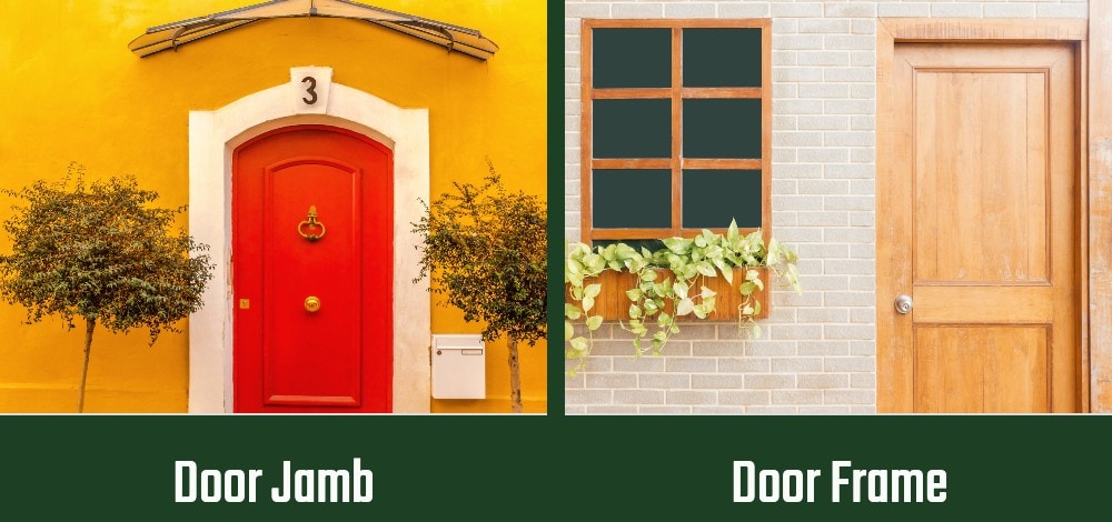 Door Jamb vs Door Frame SIDE BY SIDE