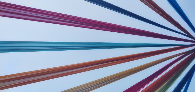 Draping Streamers party decor