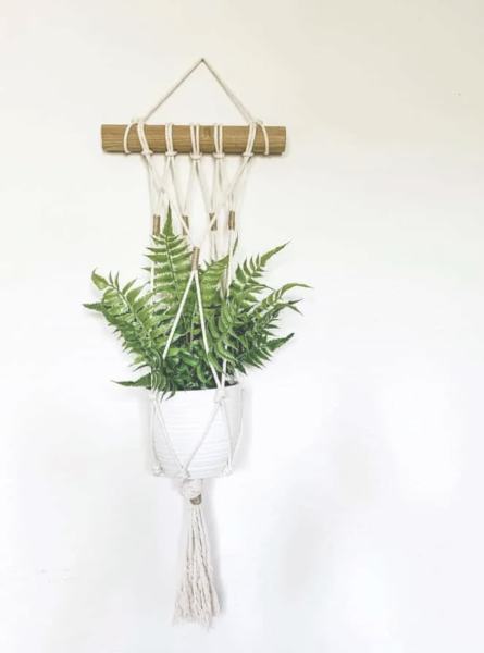 Easy DIY Macrame Plant Hanger Wall Hanging Tutorial