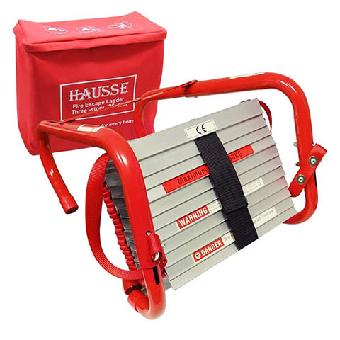 Hausse Retractable 3-Story Fire Escape Ladder