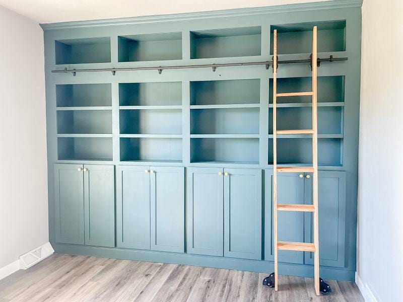 How To Build a Rolling Library Ladder1