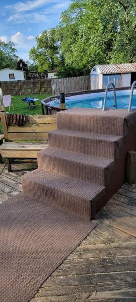How To Make Above Ground Pool Steps From Old Pallets For Less Than $100