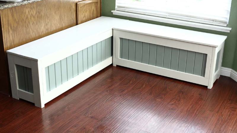 How to Build a DIY Corner Storage Bench