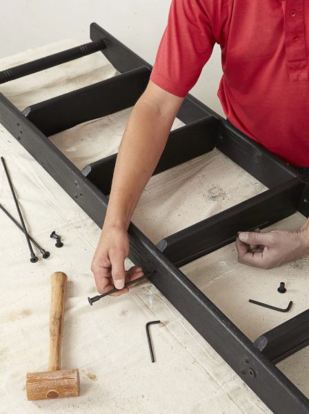 How to Build a Rolling Library Ladder