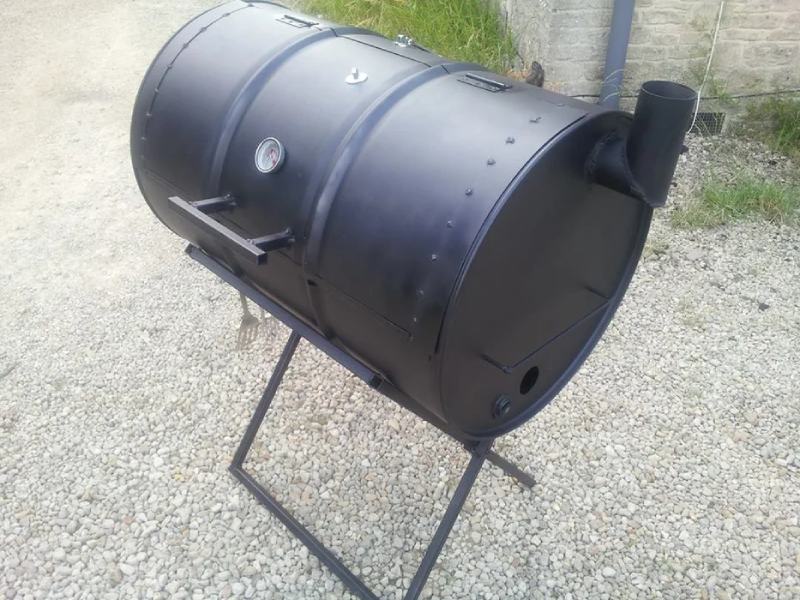 How to Make an Oil Drum BBQ Smoker