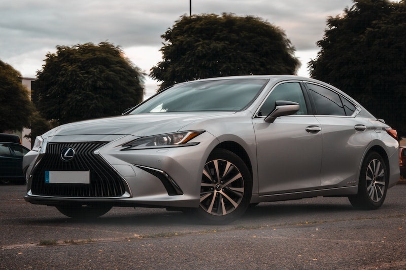 Hybrid Lexus car