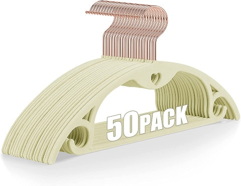 IEOKE Velvet Clothes Hangers