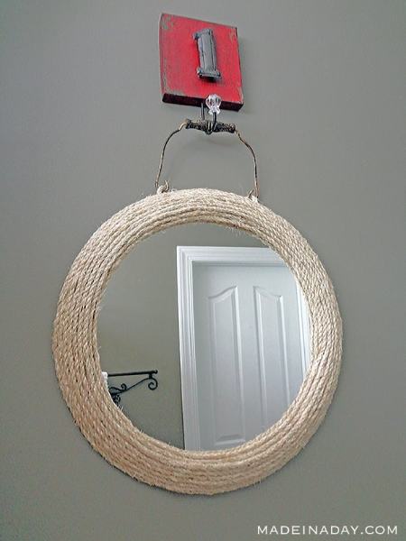 Jute Rope Mirror