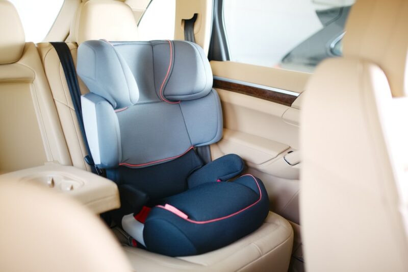 Luxury baby car seat for safety