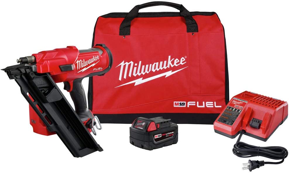 Milwaukee M18 FUEL 30° Cordless Framing Nailer Kit