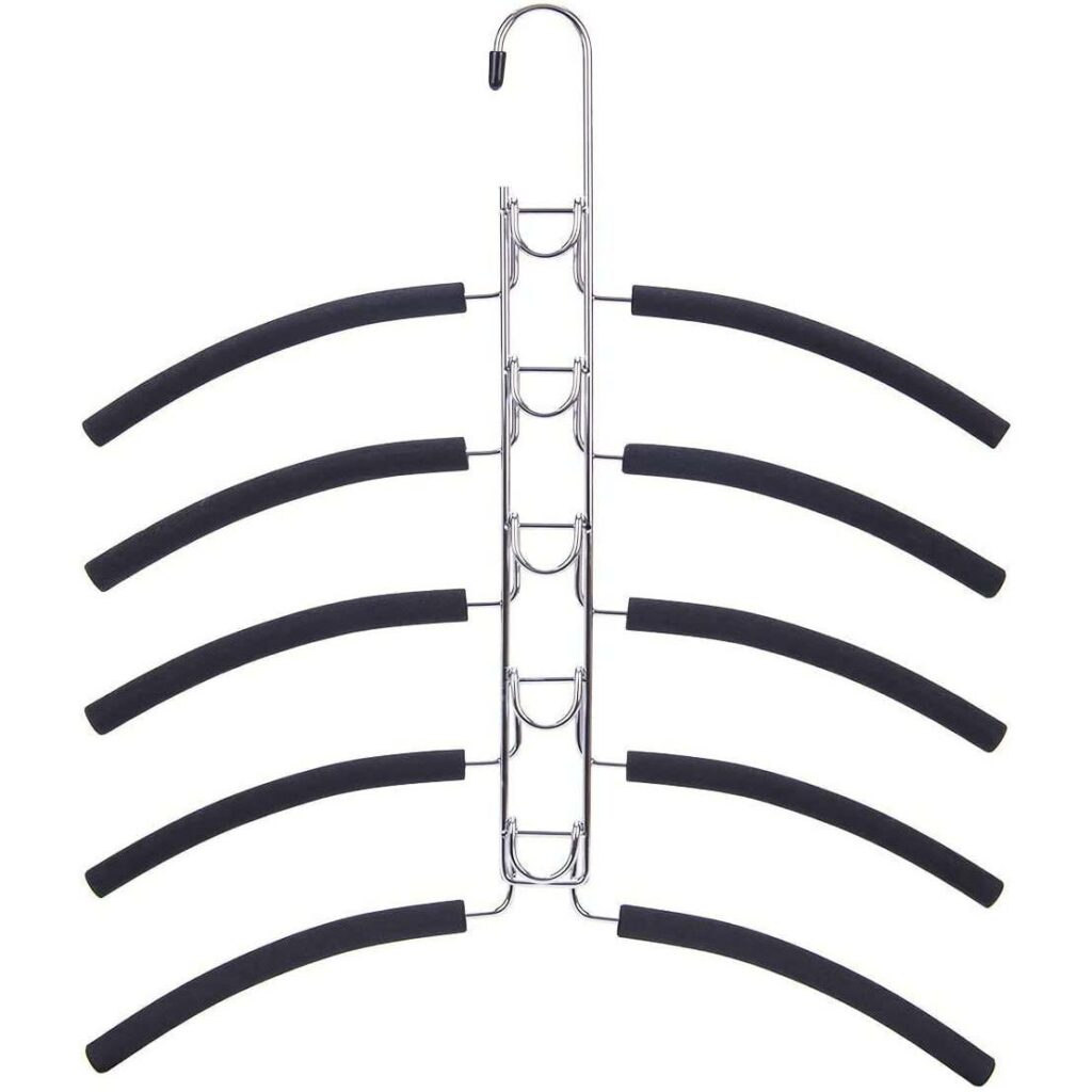 Nature Smile 5 in 1 Anti Slip Metal Sweater Coat Hangers
