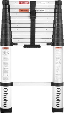 Ohuhu Aluminum Telescoping Ladder