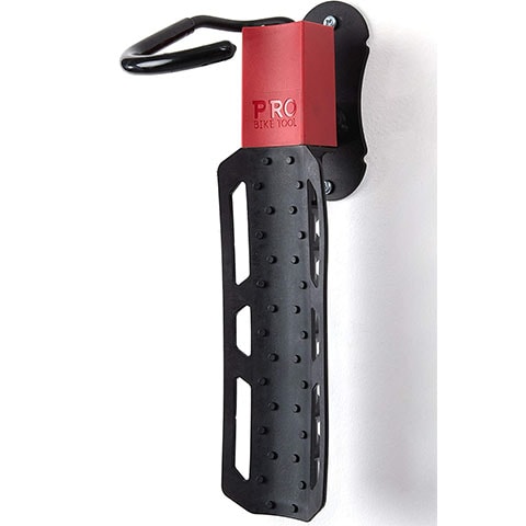 PRO BIKE TOOL Swivel Bike Wall Hanger Vertical Indoor Storage Mount