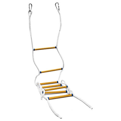 QWORK Emergency Fire Escape Rope Ladder