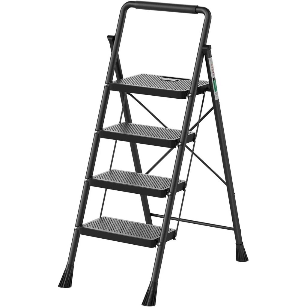 RIKADE 4-Step Folding Step Stool