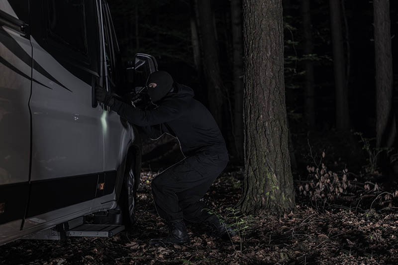 RV theft in action