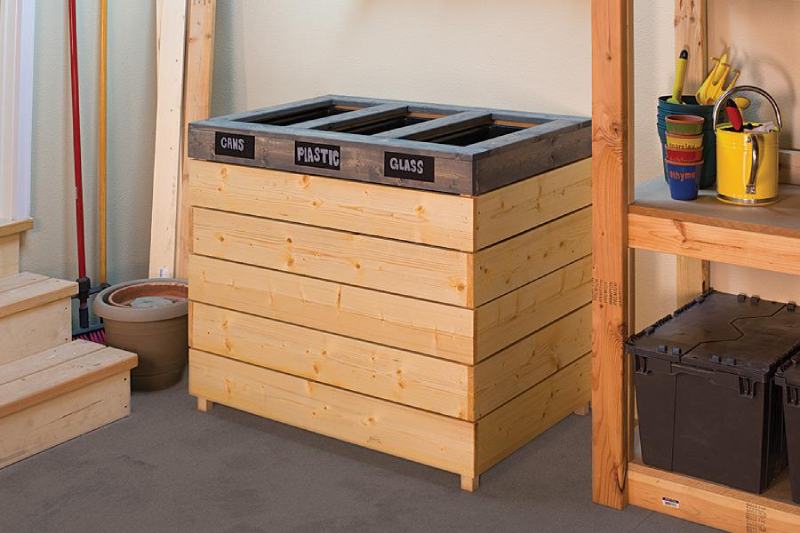Recycling Sorting Bin