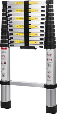 SHZOND Aluminum Telescopic Extension Ladder